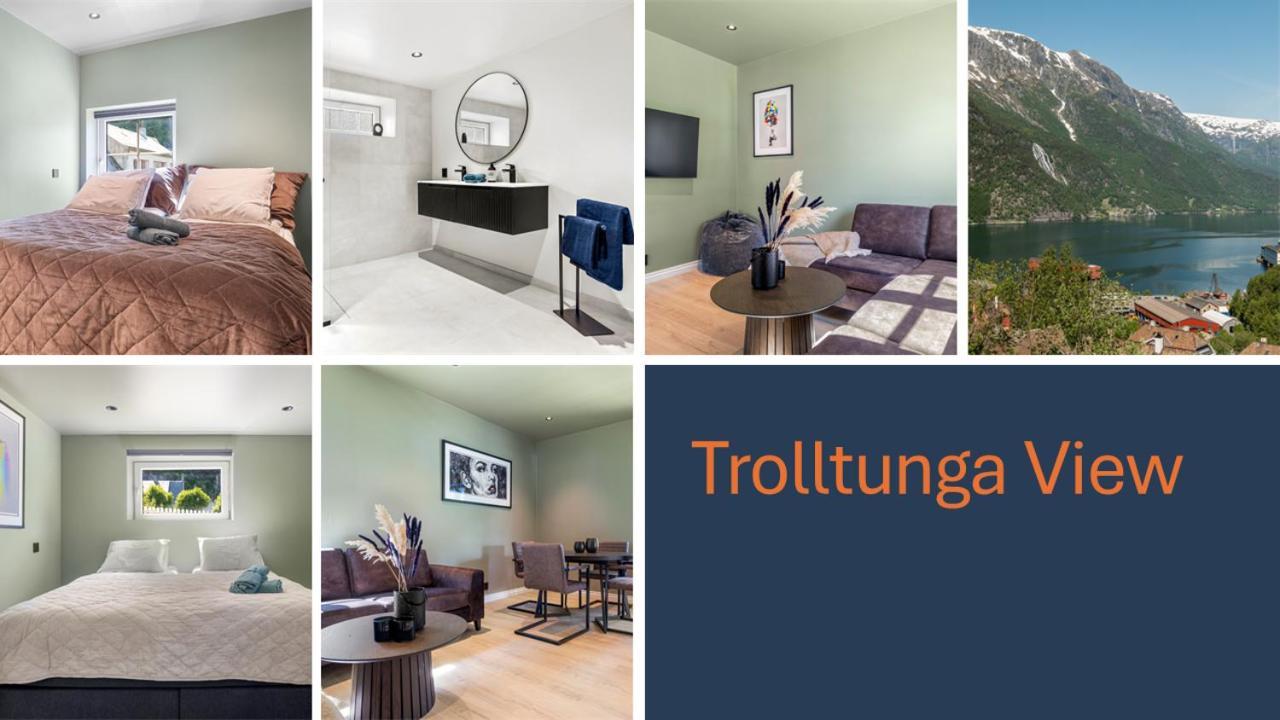 Apartmán Trolltunga View Tyssedal Exteriér fotografie